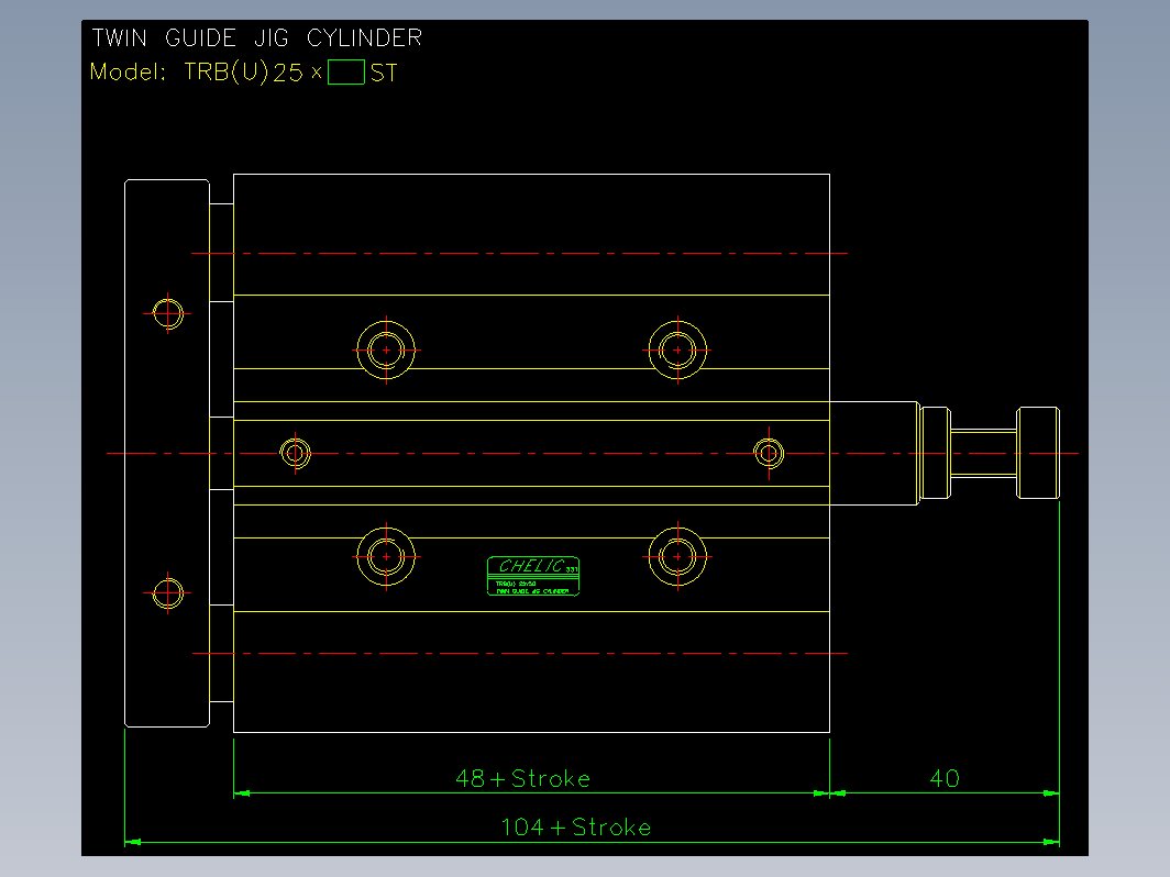 气缸 TRB25