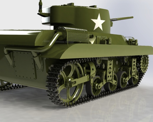 M22轻型战车坦克缩略图