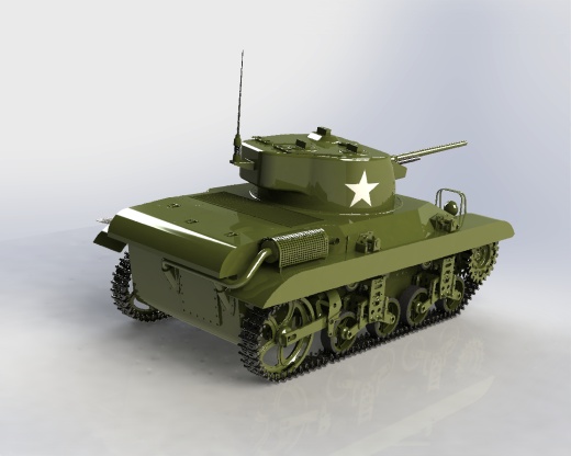 M22轻型战车坦克缩略图