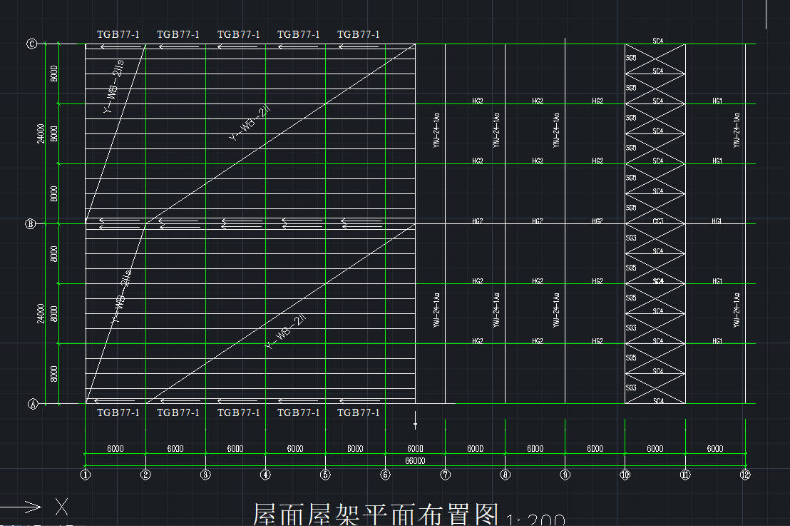 钢筋混凝土单层厂房设计CAD