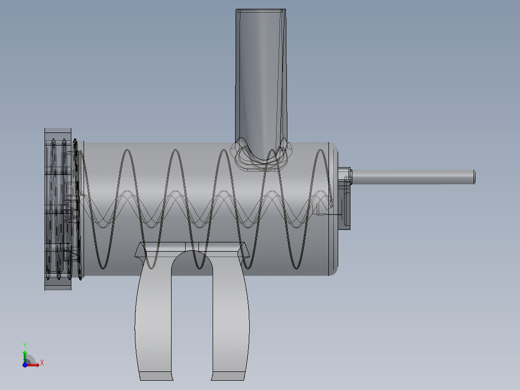 绞肉机3D模型