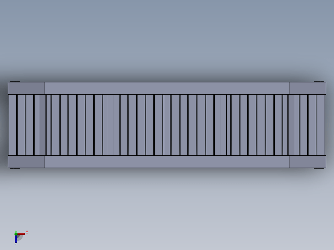 简易桁架桥模型