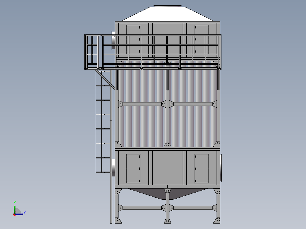 4.5万风量湿式静电除尘器