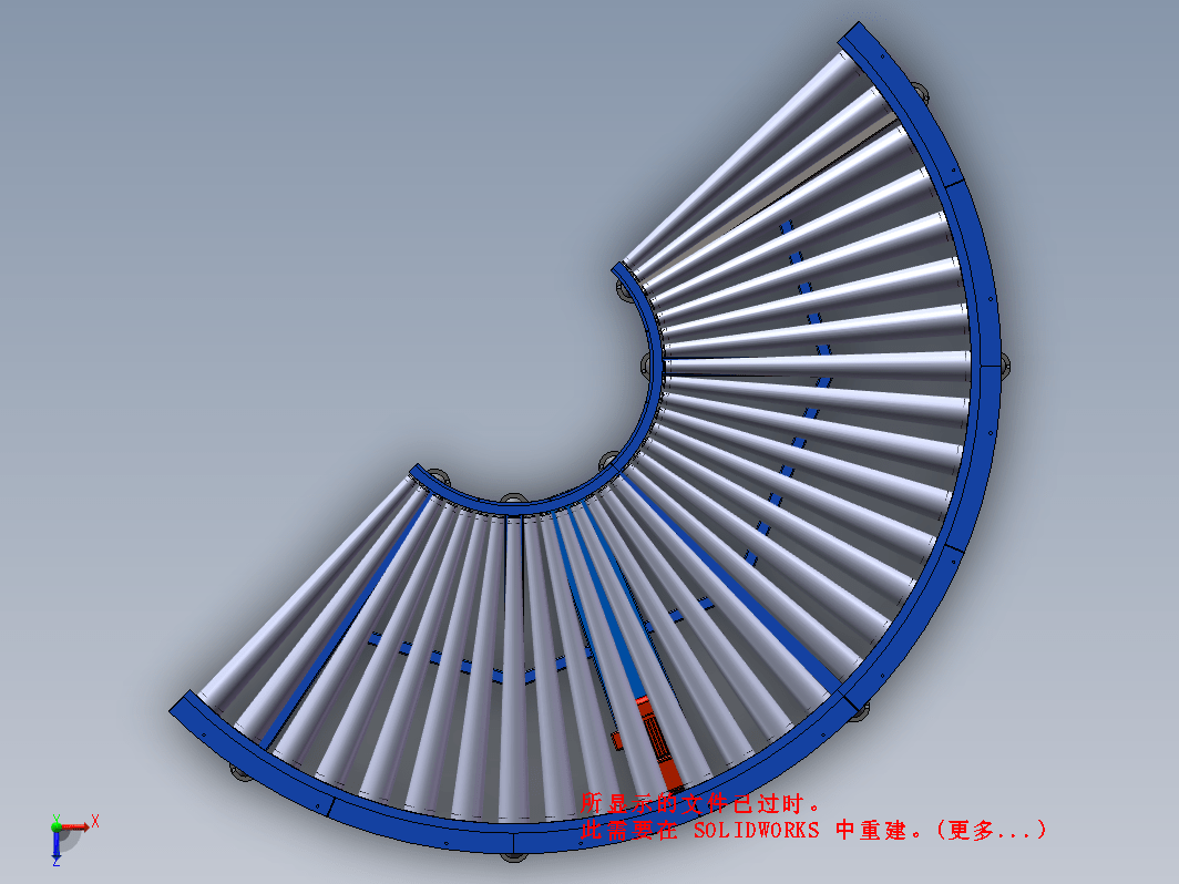 180°弯道180°辊筒输送机