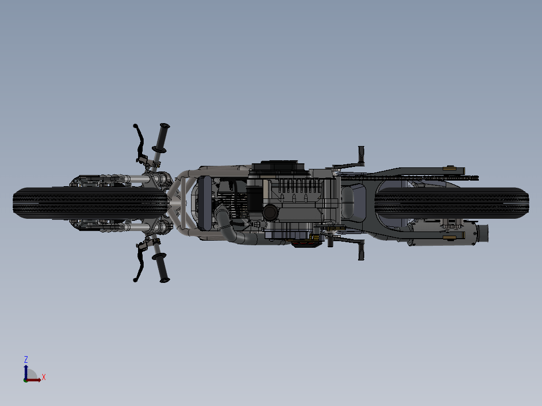 1080 BOBBER摩托车SW设计