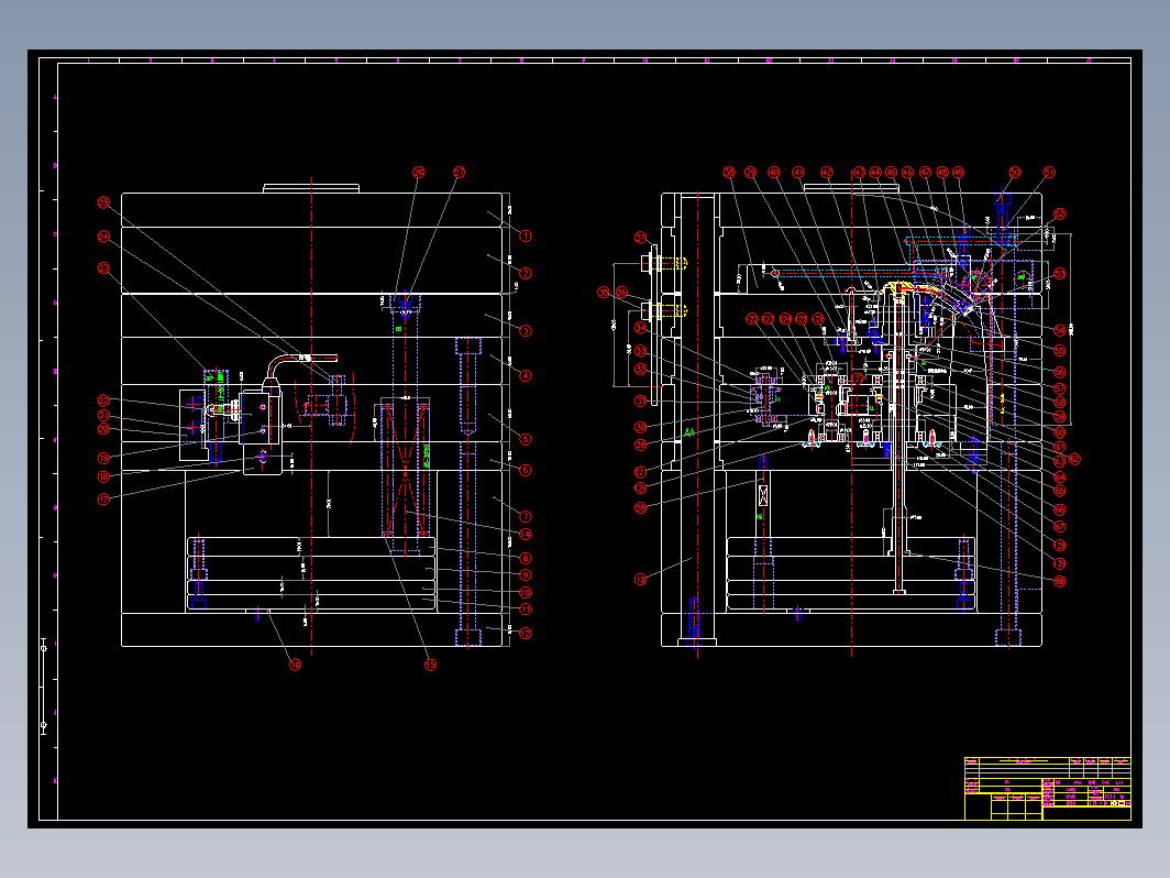 齿轮斜抽-asm-a