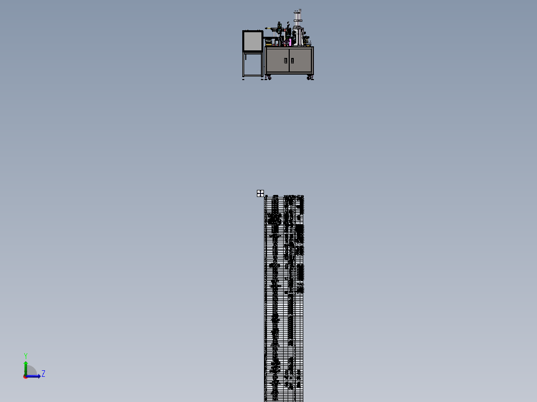 自动铆银点机3D模型+BOM表