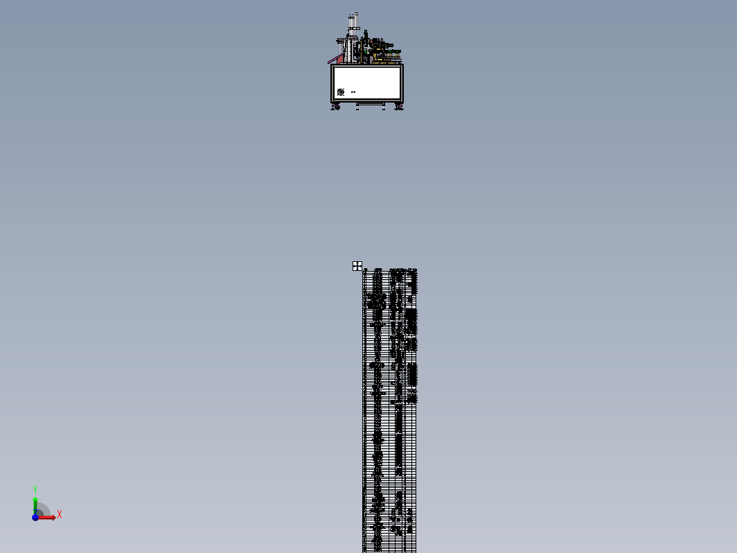 自动铆银点机3D模型+BOM表