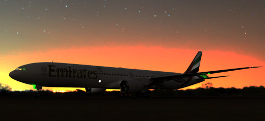Boeing 777-300飞机缩略图