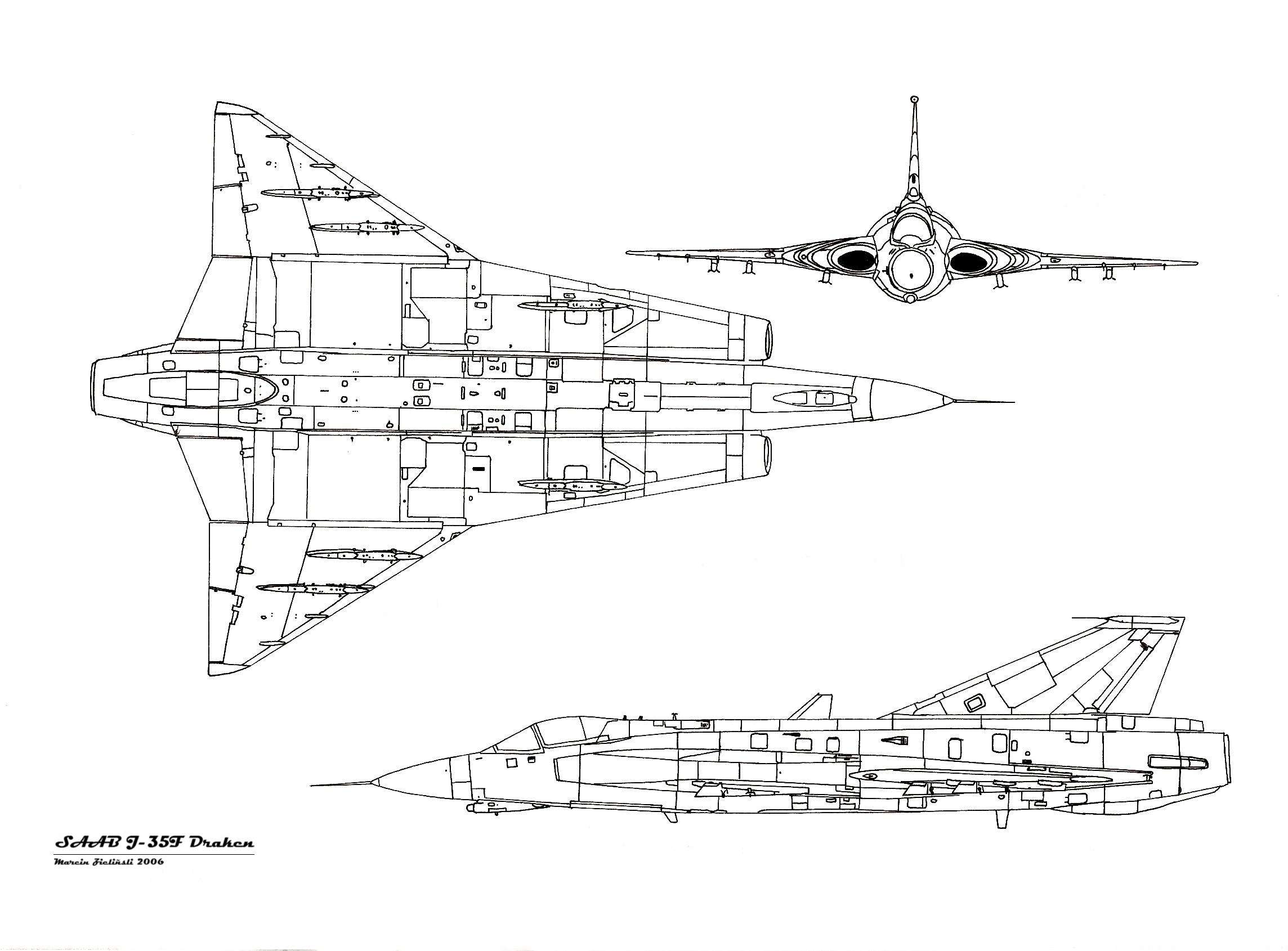 Saab 35 Draken战斗机