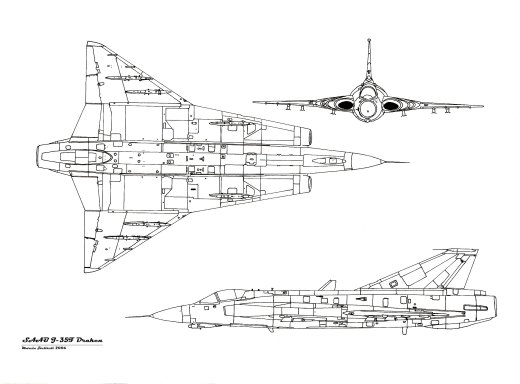 Saab 35 Draken战斗机缩略图