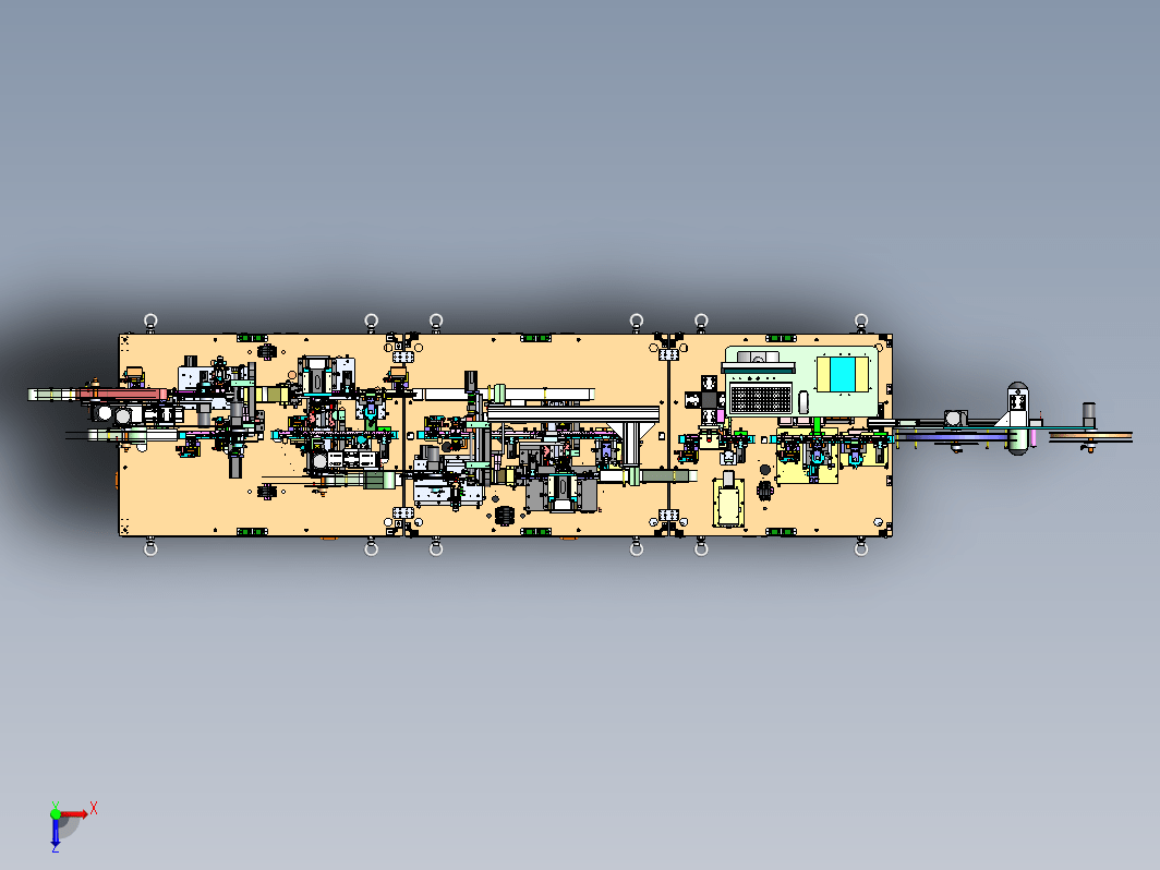 Type C自动组装线体