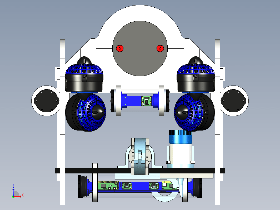 带机械爪的水下机器人 鱼爪rov工具，线性驱动器驱动的爪子