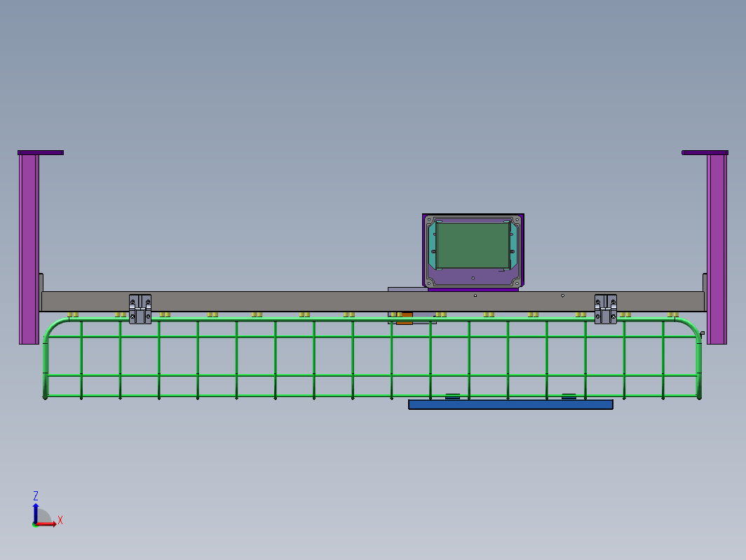 一种物联网智能试块架3D模型+工程图+BOM清单