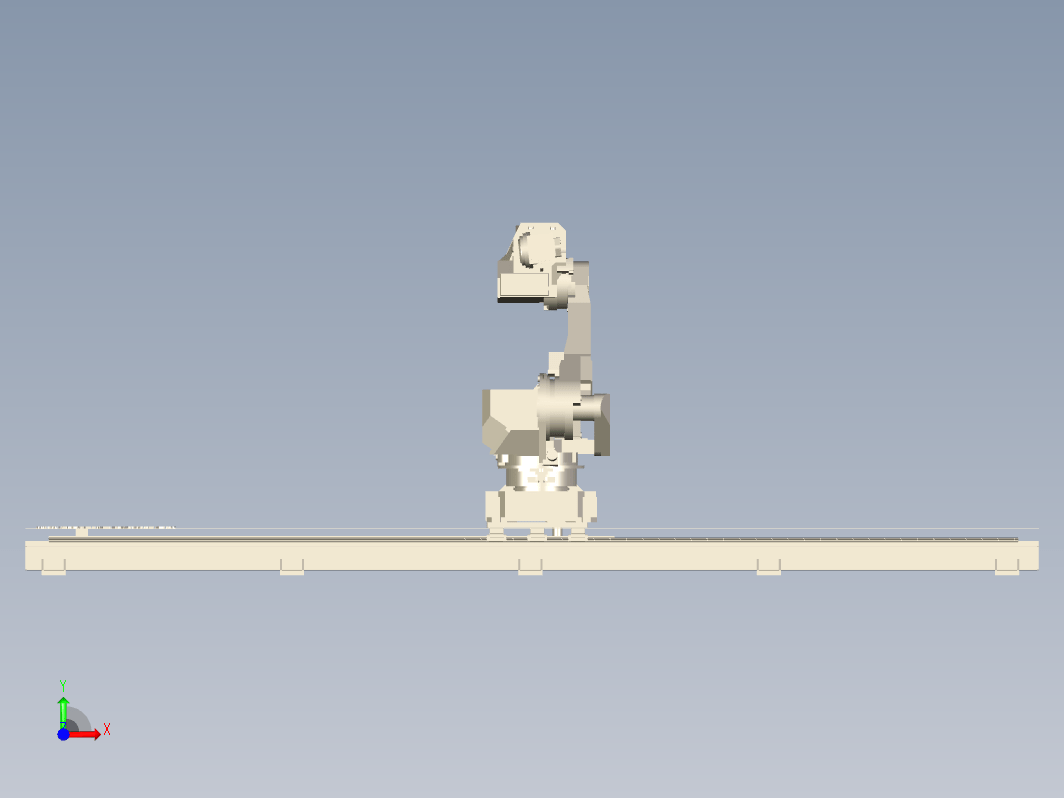 YFDD-300100可拼接机器人第七轴 负载300kg 机器人地轨