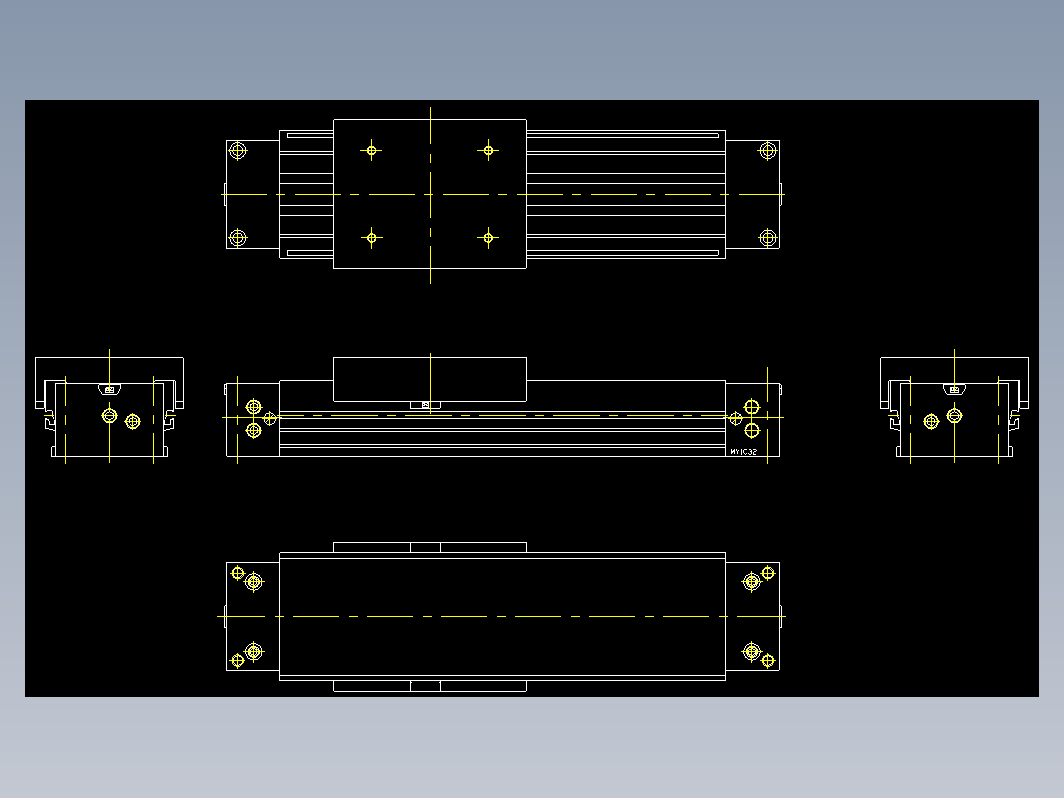 气缸 my1c25