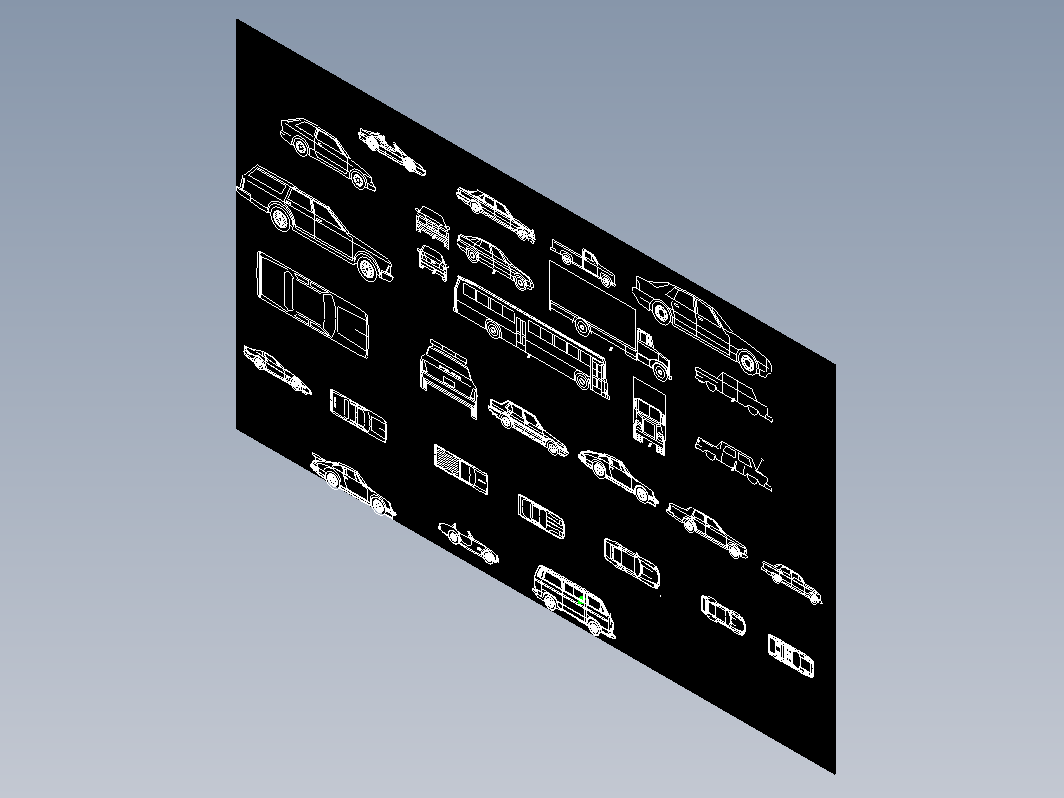 汽车CAD模型合集