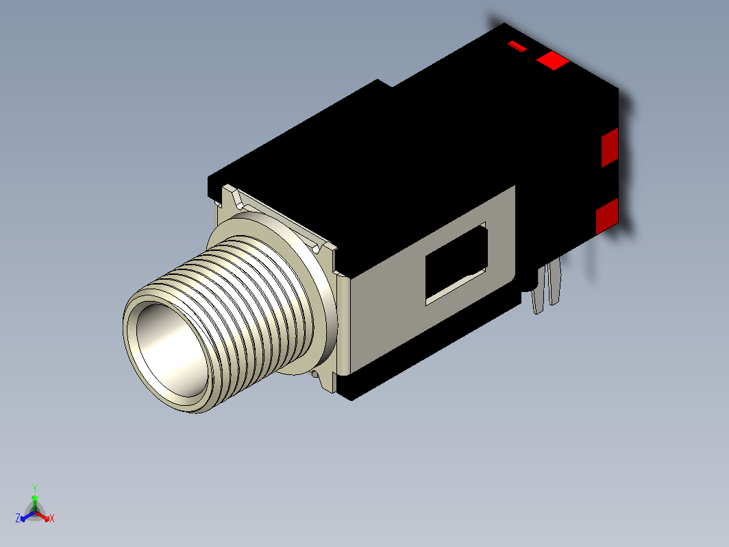 通用 6.35 (1-4) PCB 插座