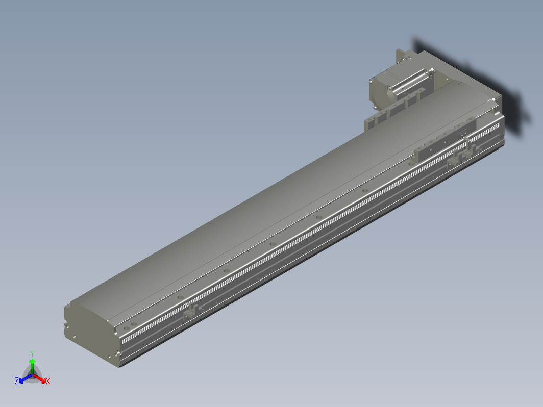 MT120BS-L600 直线模组 滑台模型.MT120BS.L10.600.BL.M40B.C4.3D