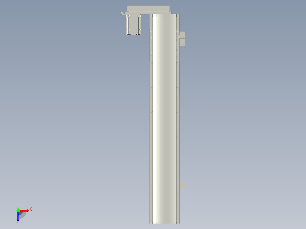 MT120BS-L600 直线模组 滑台模型.MT120BS.L10.600.BL.M40B.C4.3D