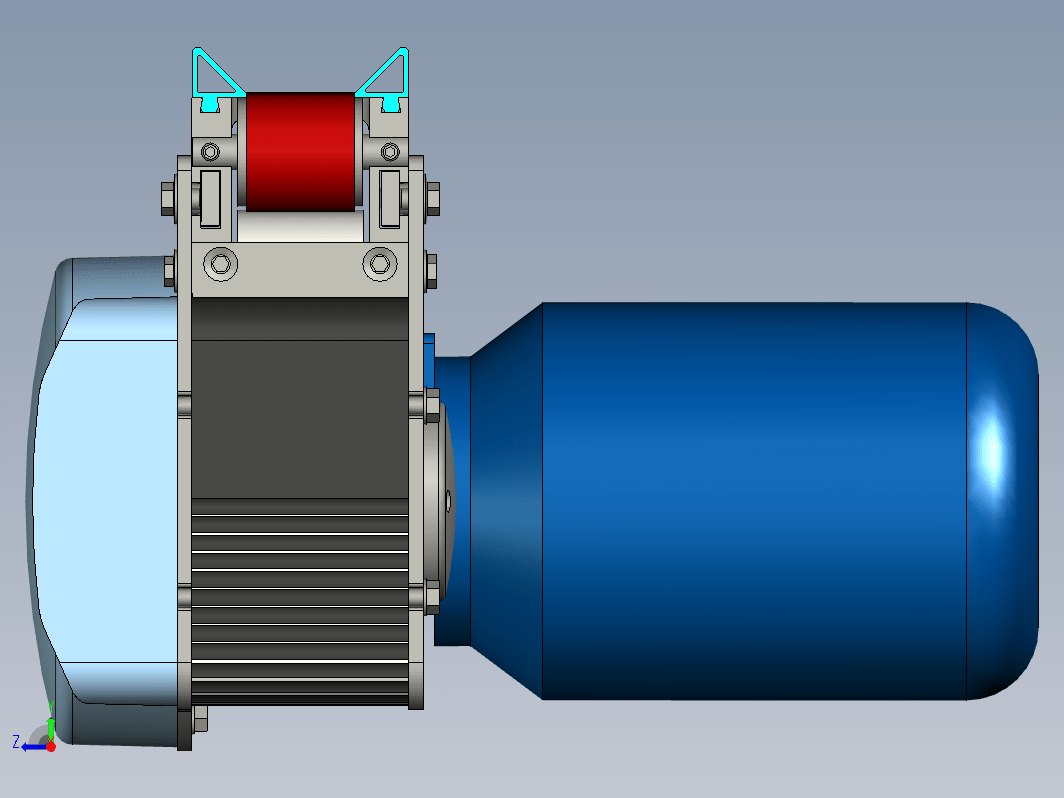 进料输送机结构 Feed conveyor 30x1000mm