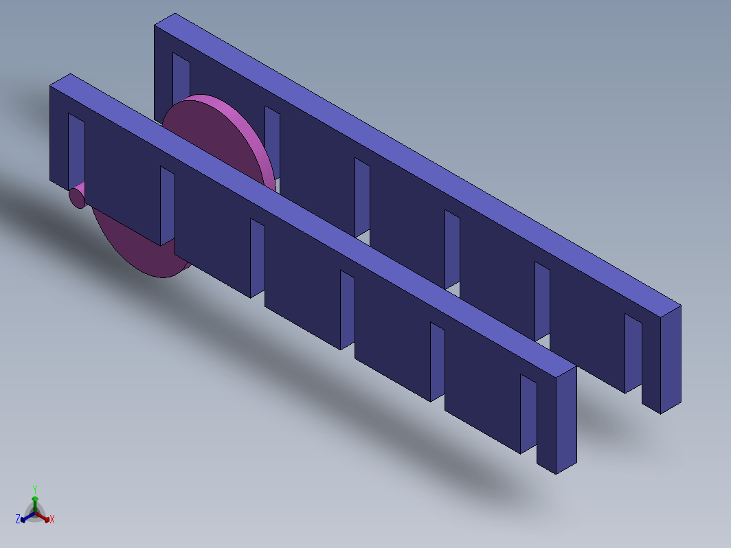 SOLIDWORKS 中转变为线性运动机构