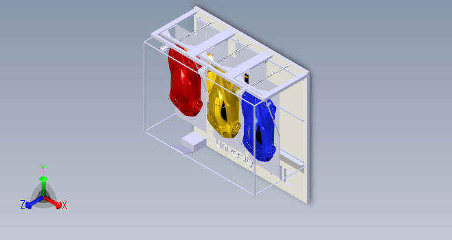 升降横移式立体车库二维及三维模型三维Stp+CAD+说明