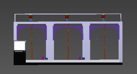 升降横移式立体车库二维及三维模型三维Stp+CAD+说明