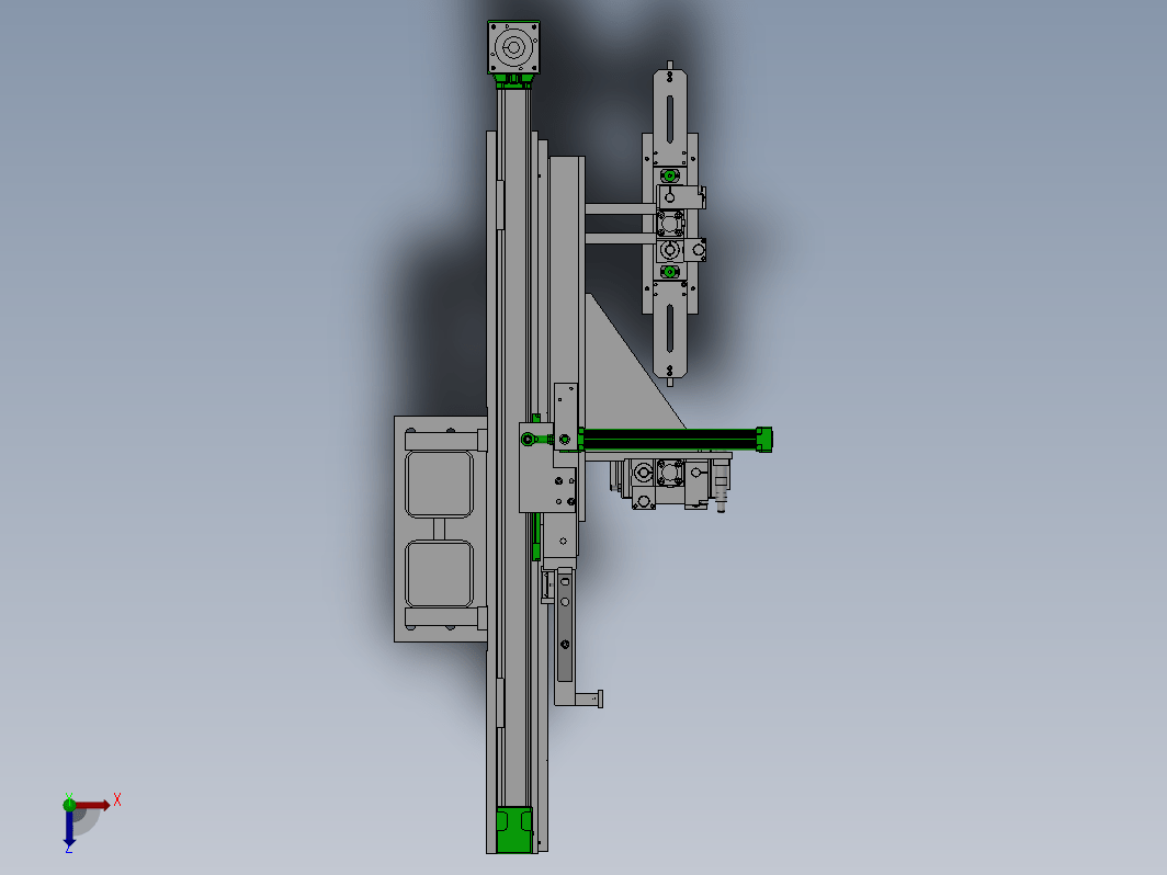 双动作的机械手设计模型