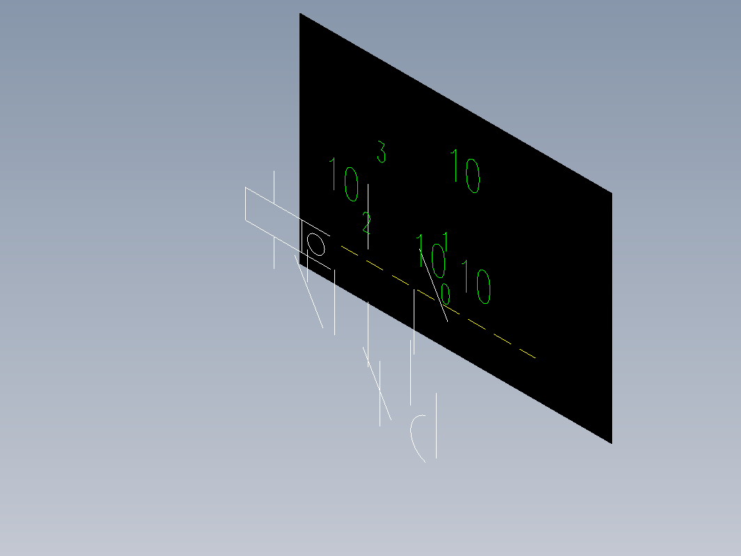 电气符号  带有多触点的脉冲计 (gb4728_10_4.5)