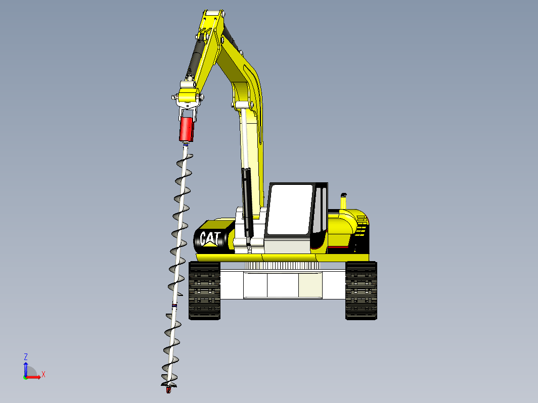 AUGER GEOTECH螺旋钻挖掘机