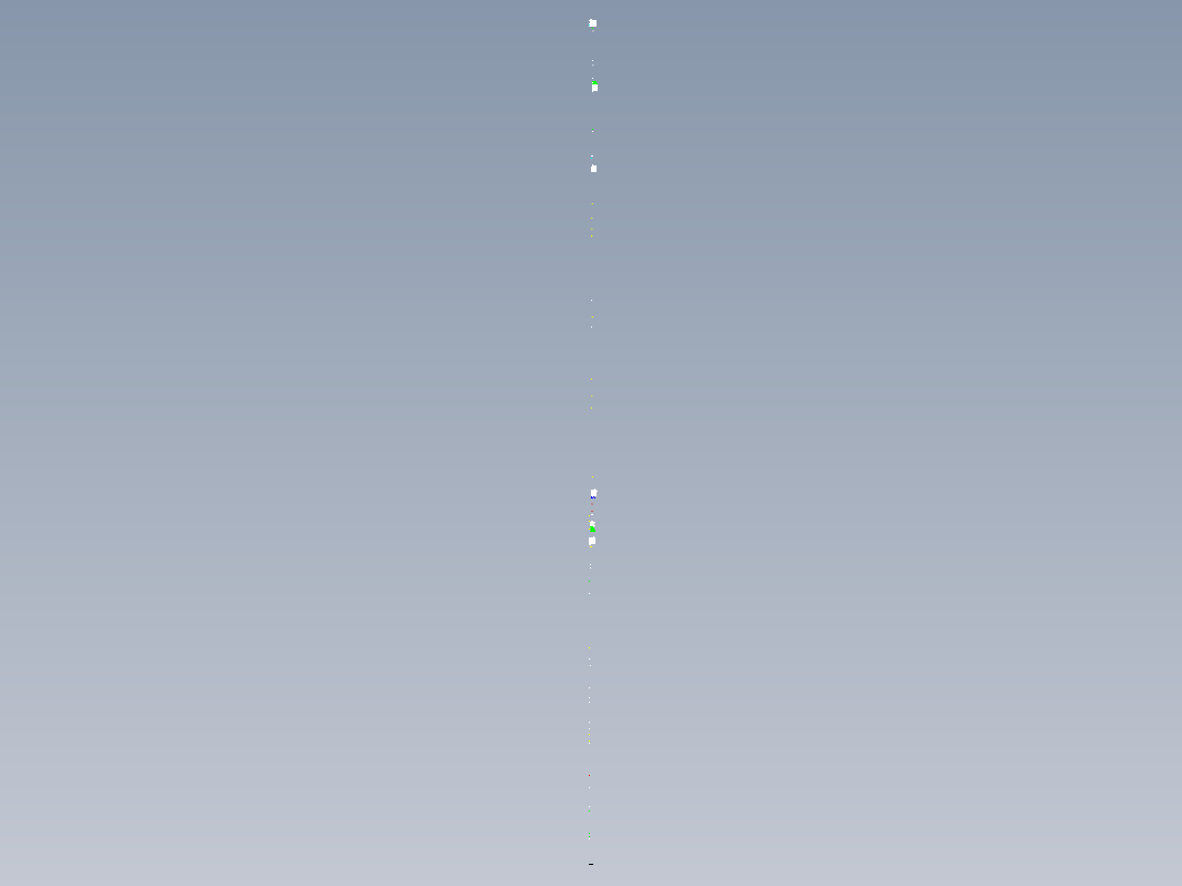 7.2KW传动比为23.22的二级展开式圆柱齿轮减速机装配图及部分零件图