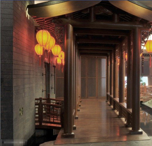 集美组设计--鄂尔多斯总裁私家茶会所施工图+实景图缩略图