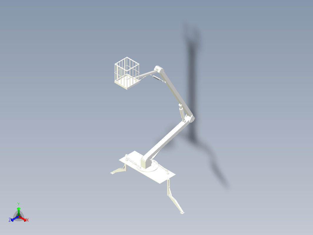 高空作业车工程样机设计