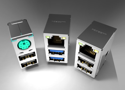 电脑USB2.0 USB3.0 PS2及网络接口精细缩略图