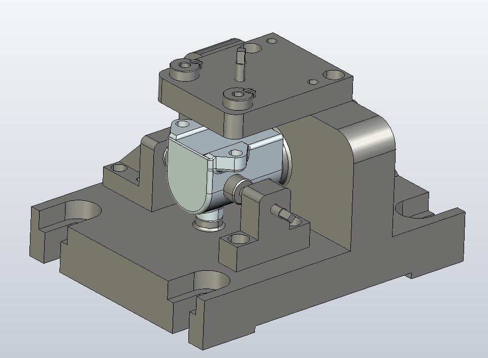 柱塞泵泵体加工工艺及钻2XM10螺纹底孔夹具设计三维ProE4.0带参+CAD+说明书