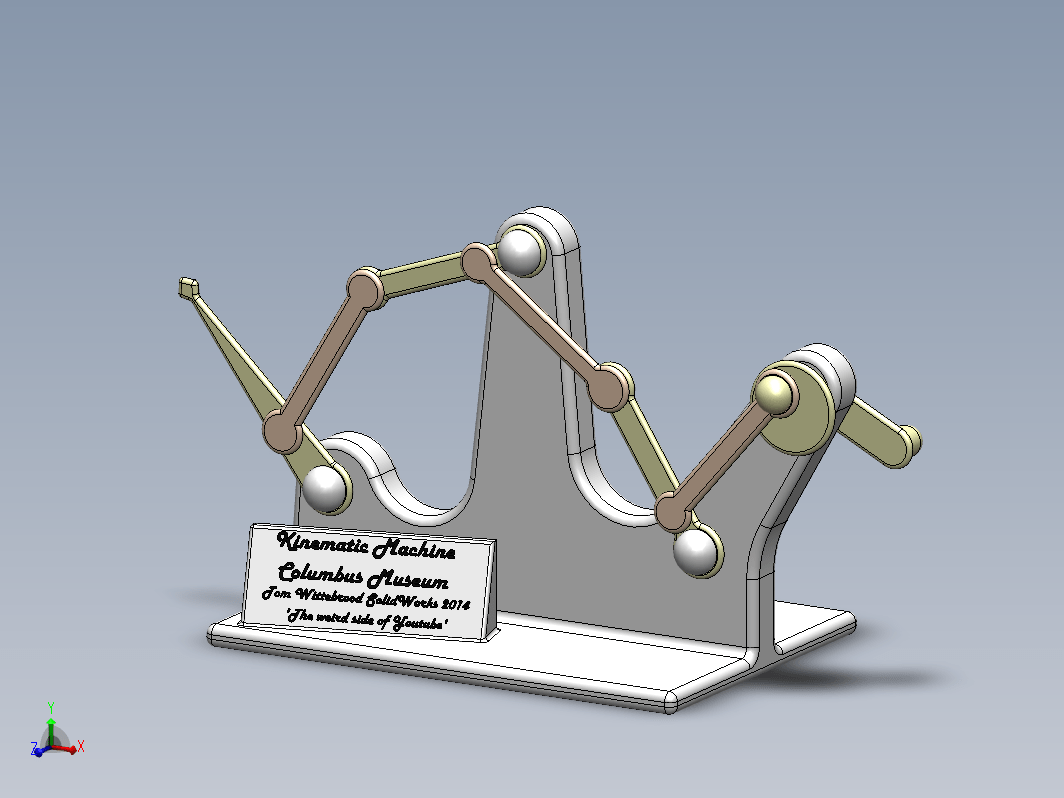 连杆运动机构 bar mechanism