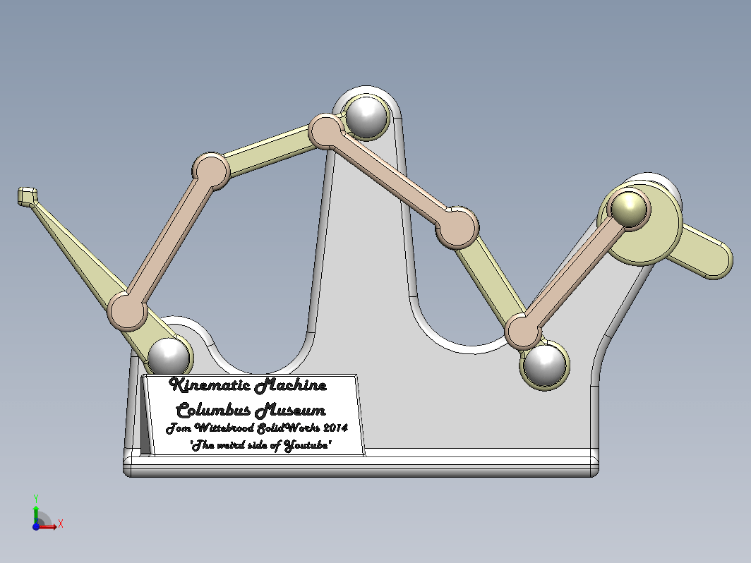 连杆运动机构 bar mechanism