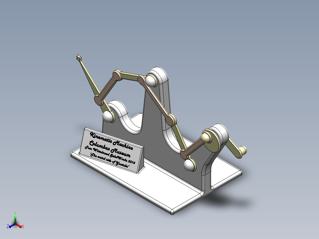 连杆运动机构 bar mechanism