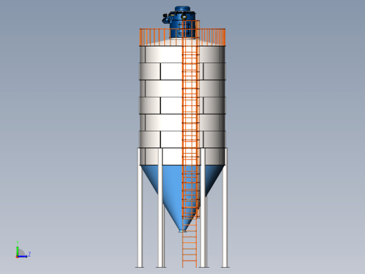 筒仓 D5000mm 带袋式除尘器缩略图