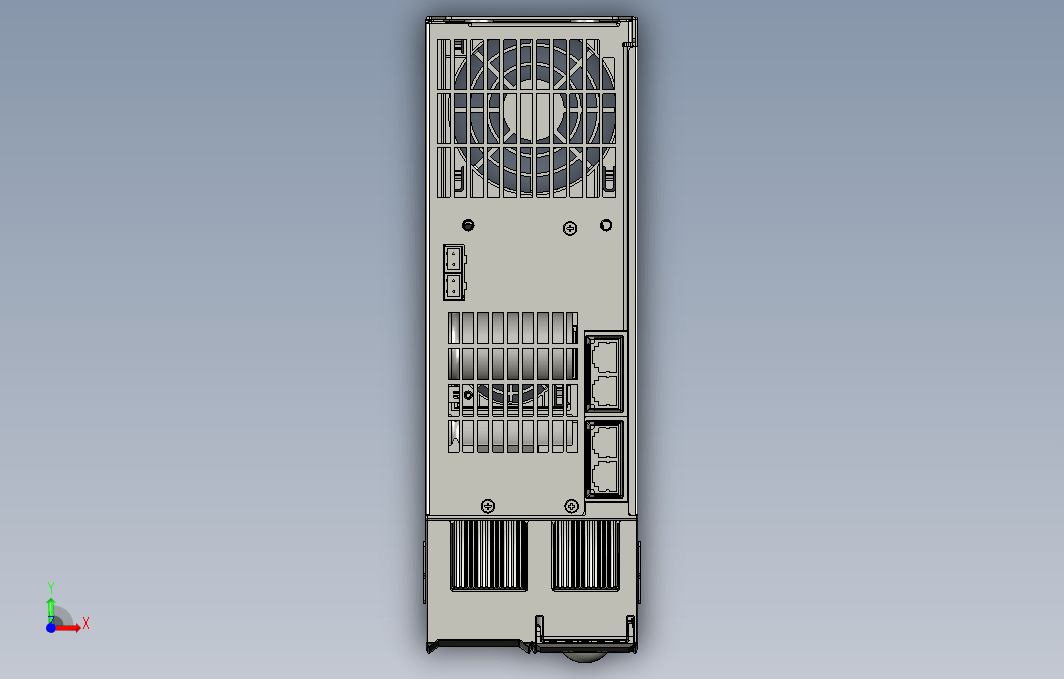 高性能多机传动驱动器STEP_B00(MD810-50M4T37G530+整机外形图)