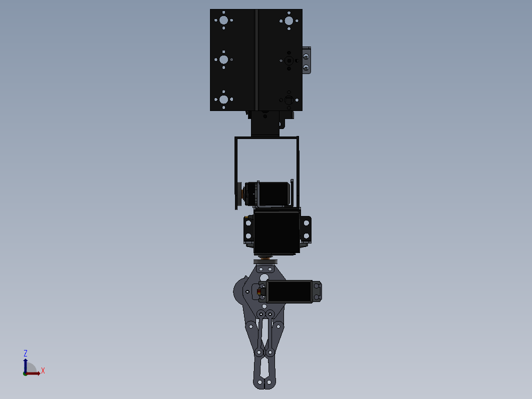 简易五自由度结构 5DOF Robotic Arm