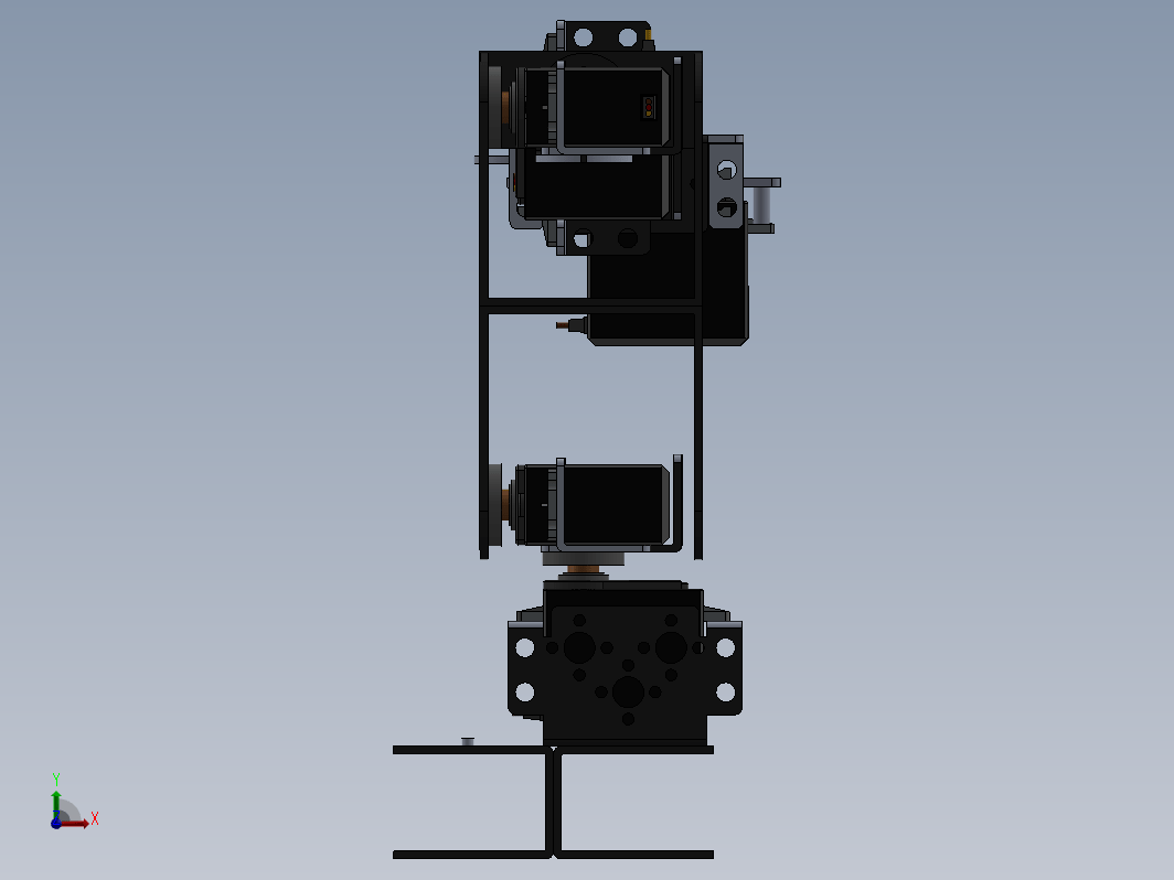 简易五自由度结构 5DOF Robotic Arm