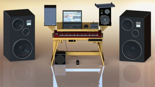 录音室办公桌缩略图