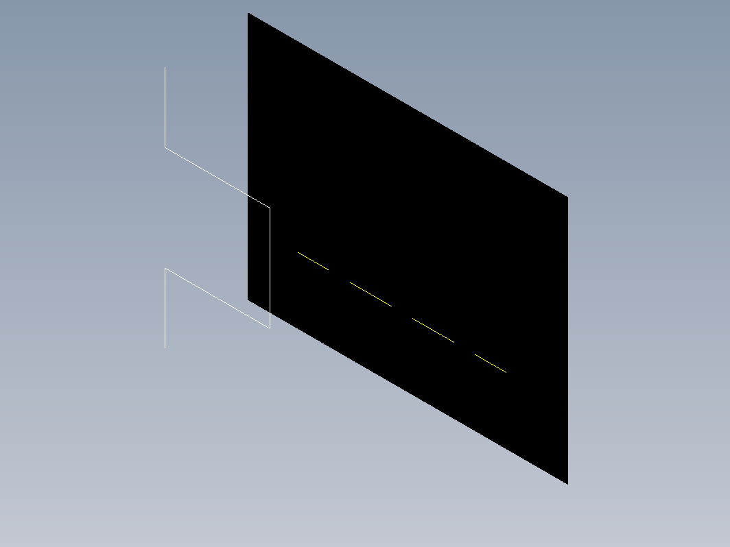 电气符号  热执行器操作 (gb4728_3_2-22)