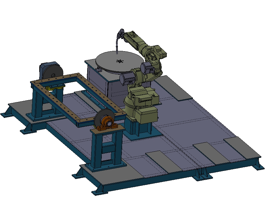 1T伸臂式焊接变位机的设计三维SW2016无参+CAD+说明书