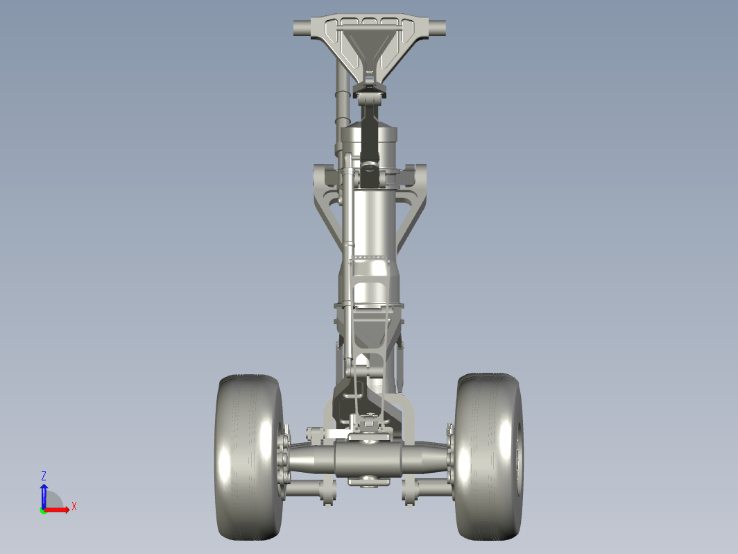 飞机起落架  main-landing-gear-blg-tandem-bogie-airbus-a380 STP