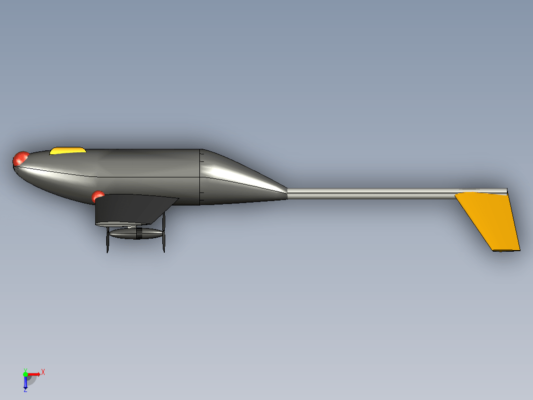 无人机造型 FireFlight UAV