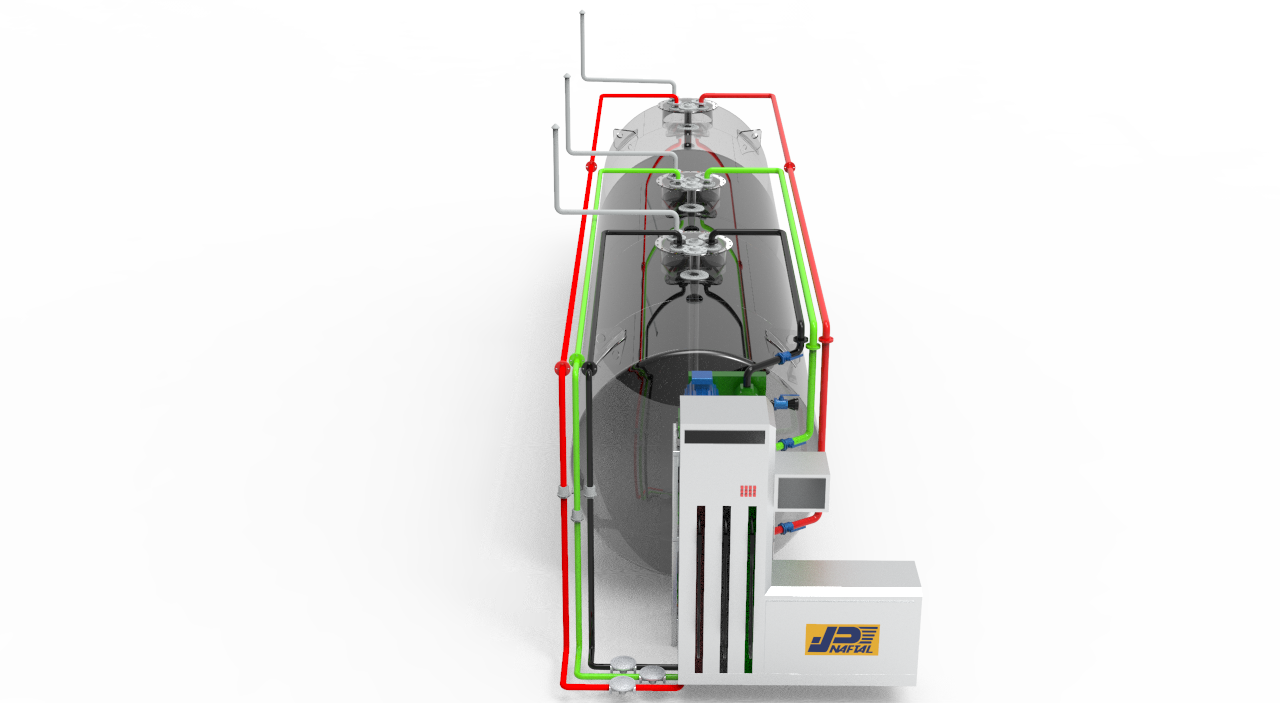 40ft4移动式燃料集装箱站