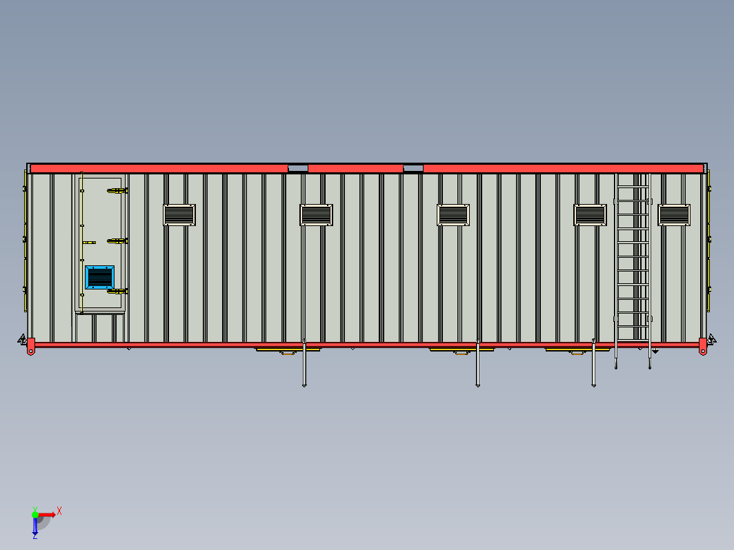 40ft4移动式燃料集装箱站